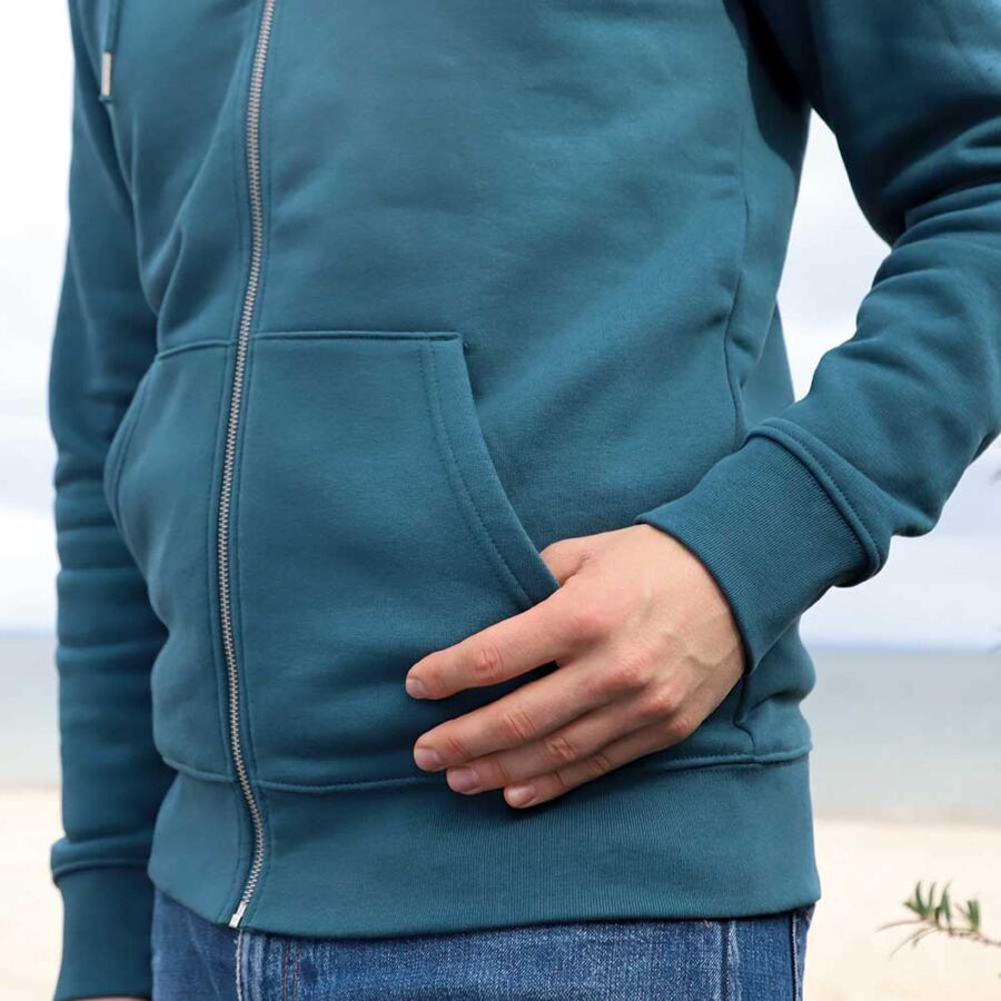 Hoodie petrol