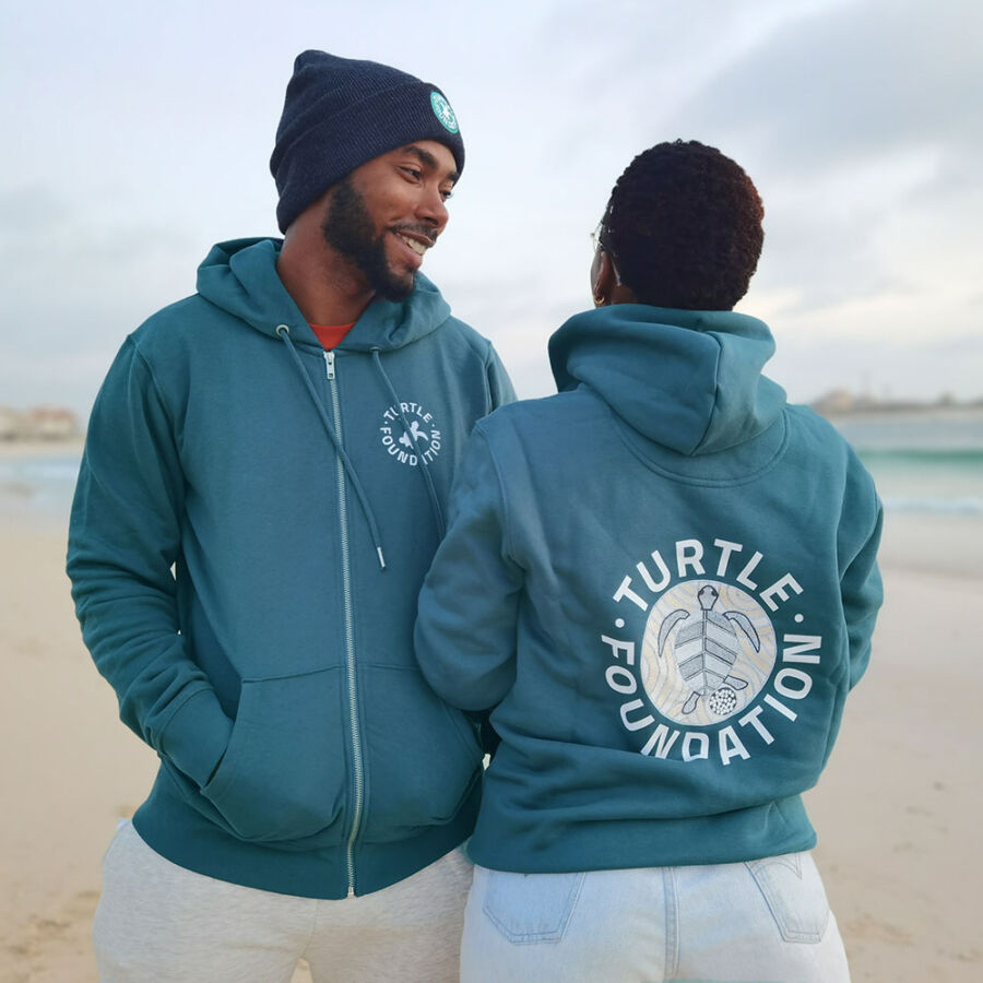 Hoodie petrol
