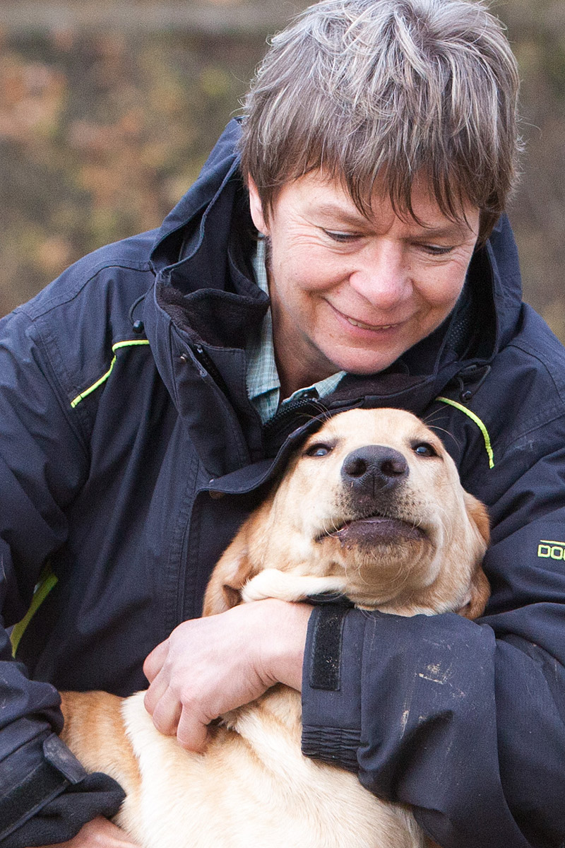 Dog trainer Marlene Zähner
