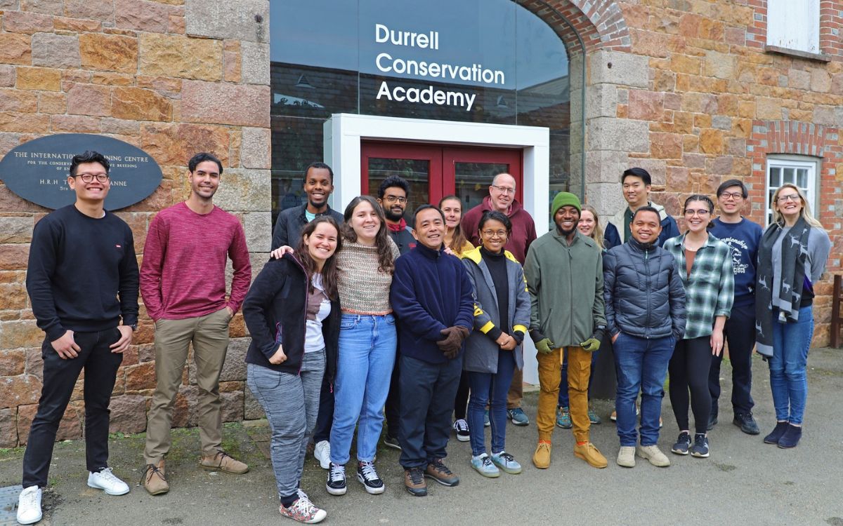 International graduates of the Durrell Conservation Academy