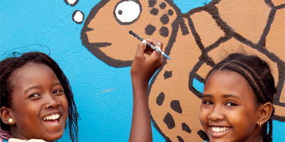 Mural painting