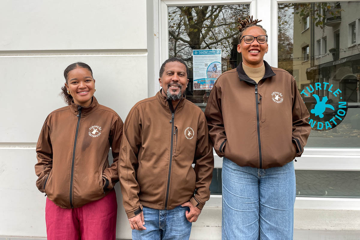 Karine Mendes, Ukie Resende and Wilma Moreira (from left to right)
