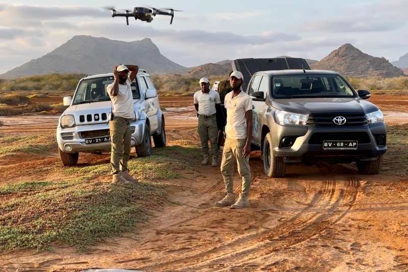 Training of Dog and Drone Team on Boa Vista