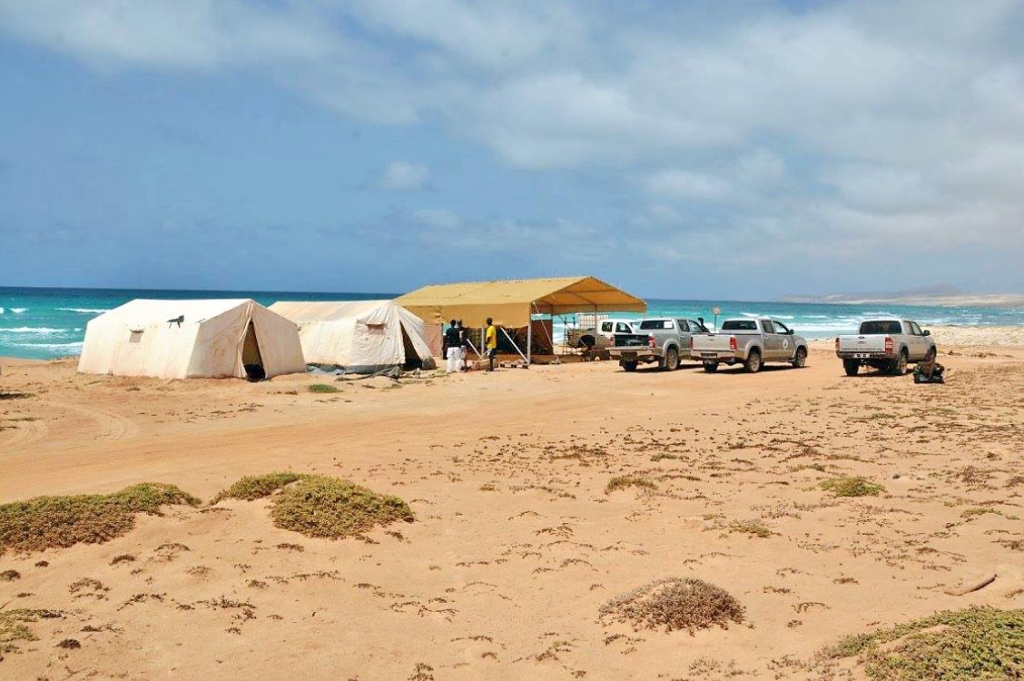 Boa Esperanca camp setup 2016
