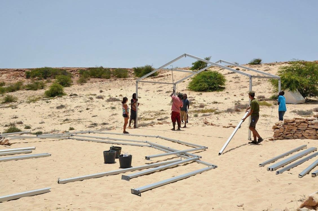 Lacacao camp setup 2016