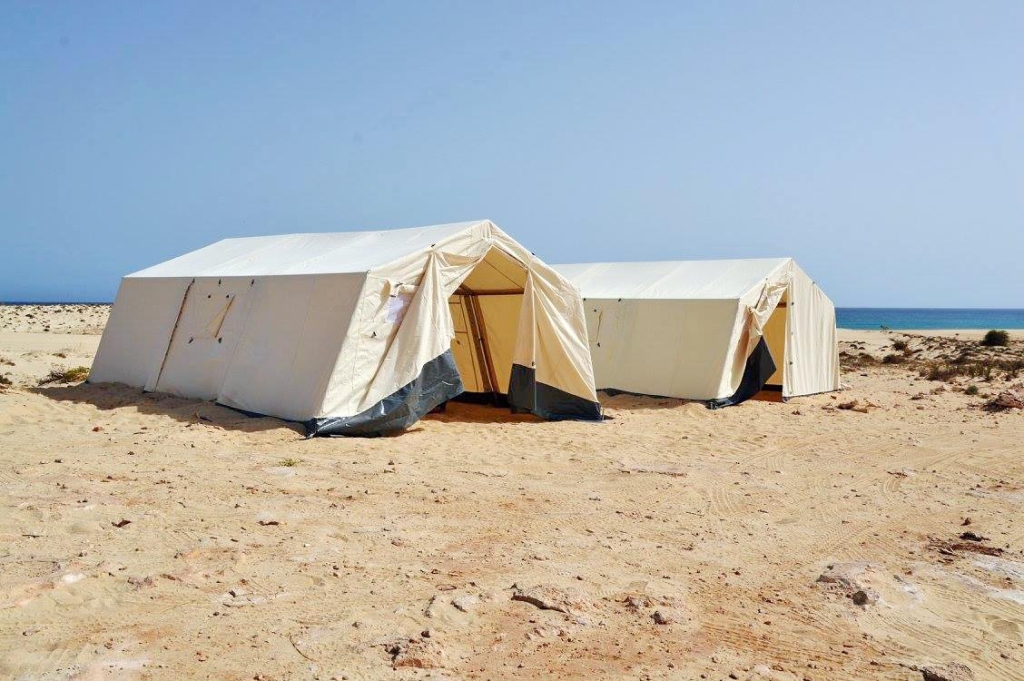 Lacacao camp setup 2016
