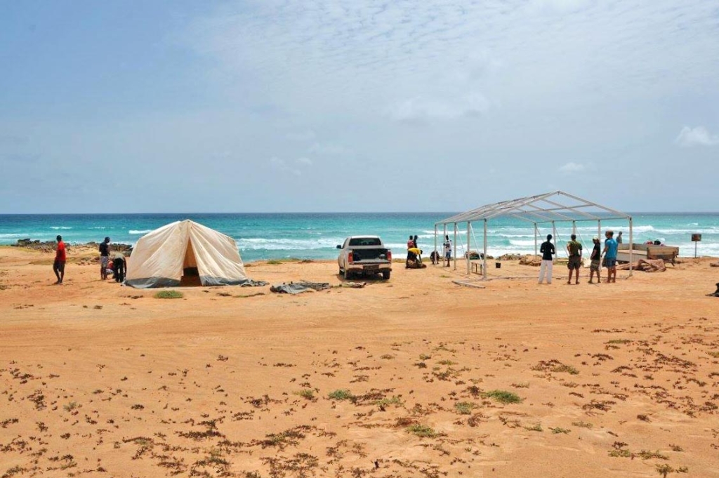 Boa Esperanca camp setup 2016