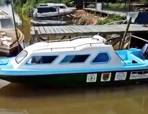 New speedboat for Turtle Foundation’s protection project on the Derawan islands