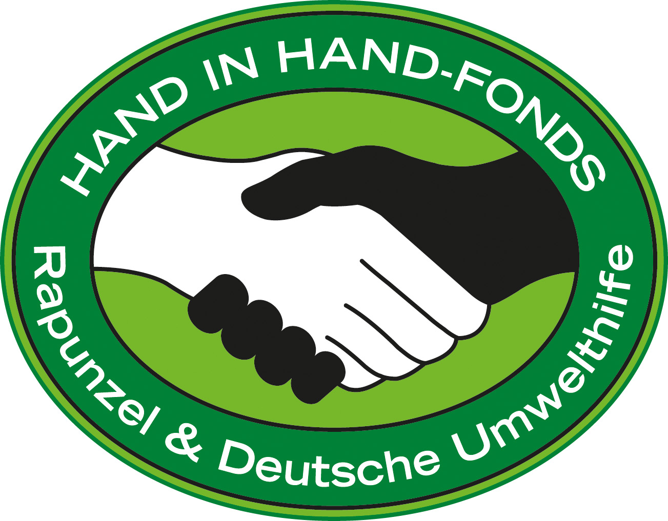 Logo Deutsche Umwelthilfe, Hand in Hand-Fonds