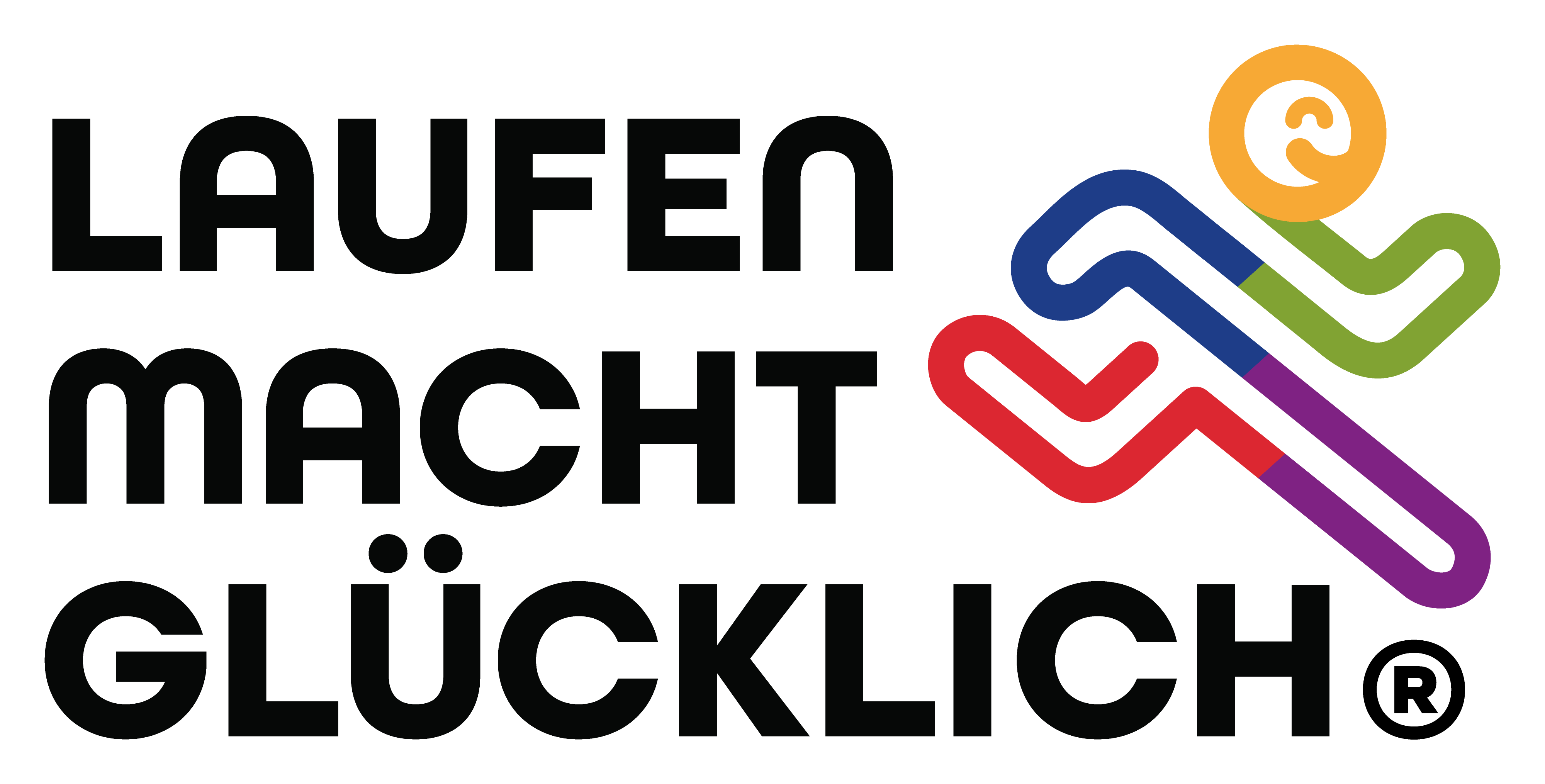 Logo Laufen macht glücklich 